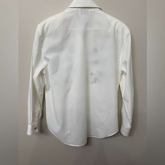 Vtg Women’s Sz 10 Western Style Long Sleeve Button Up Shirt Embroidered Front - Picture 8 of 11